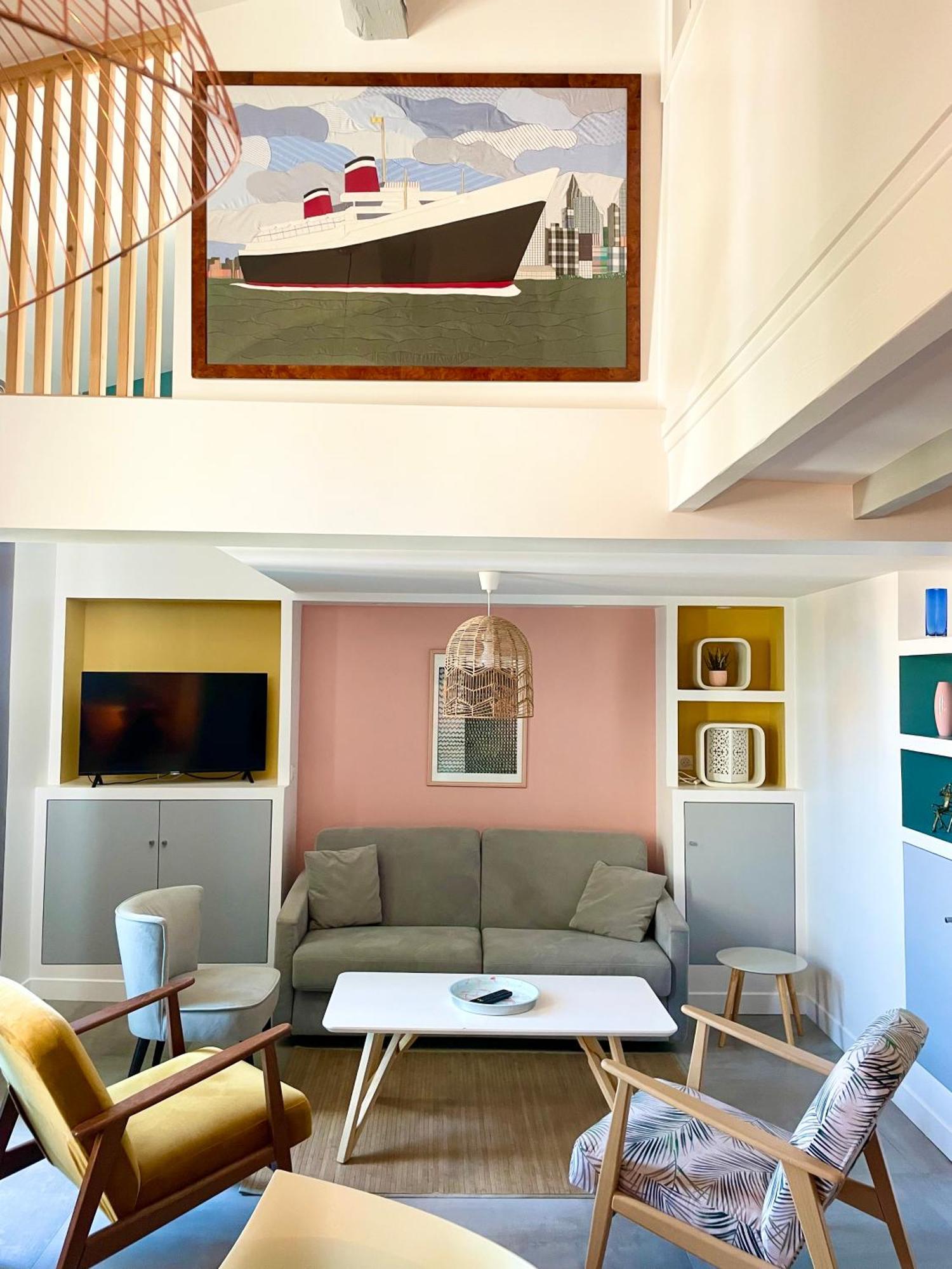 Sète "Zarago 3" T3 Design En Duplex A 2 Pas Du Centre Ville מראה חיצוני תמונה